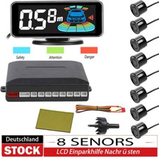 LCD Einparkhilfe 8 Schwarz