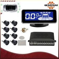 8 Sensoren LCD Einparkhilfe
