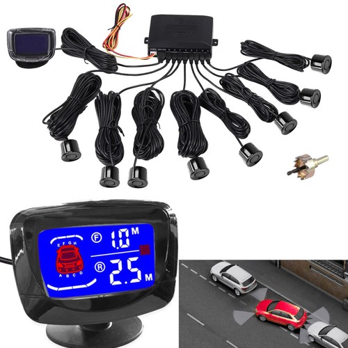 Lcd einparkhilfe sensoren - einparkhilfe, 8