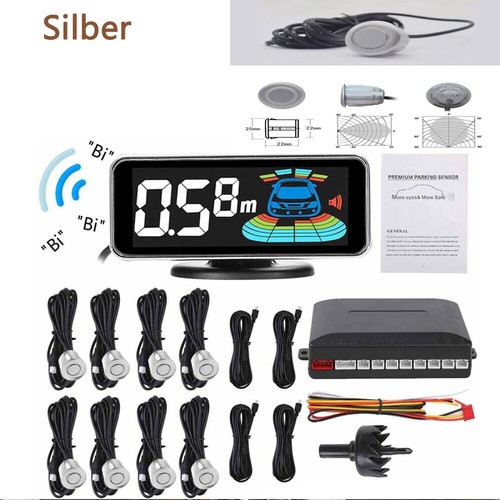 Lcd einparkhilfe 8sensoren - einparkhilfe,